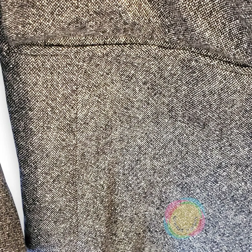 NWT Talbots Italian Wool Silk Tweed Blazer 14 Double Breasted - Picture 8 of 16